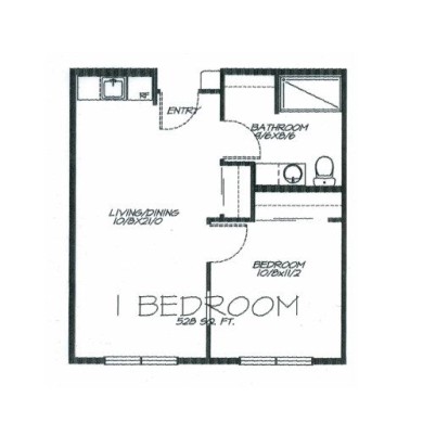 1bed-assistedApartment